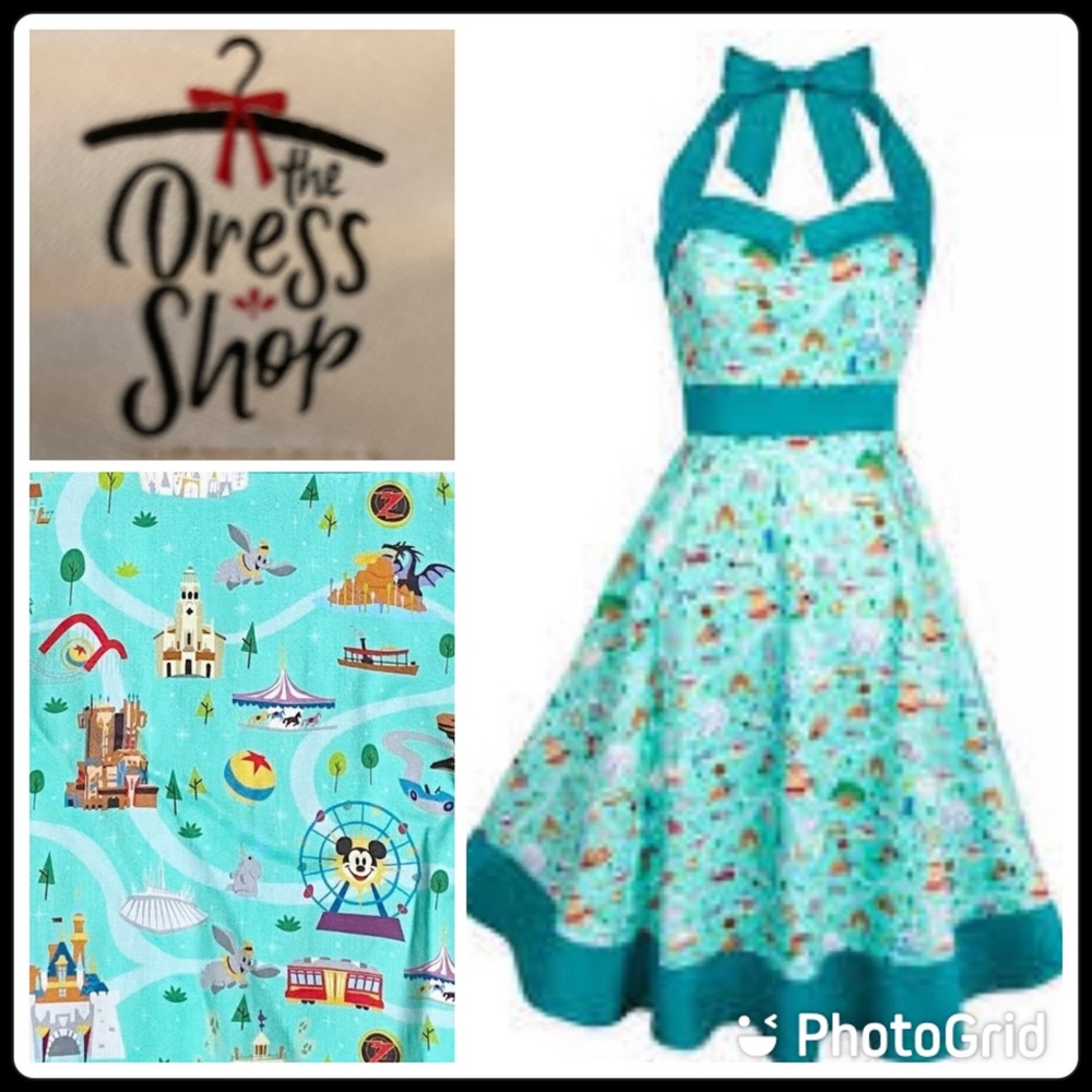 🎪NEW Disney Dress Shoppe Icons 2X Cinderella Castle Space Mountain